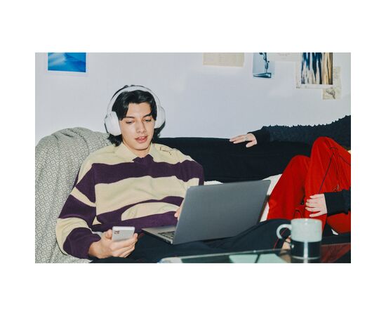 Навушники Sony Over-ear Ult Wear WHULT900N Off White (WHULT900NW.CE7), зображення 4 Навушники Sony Over-ear Ult Wear WHULT900N Off White (WHULT900NW.CE7), зображення 4