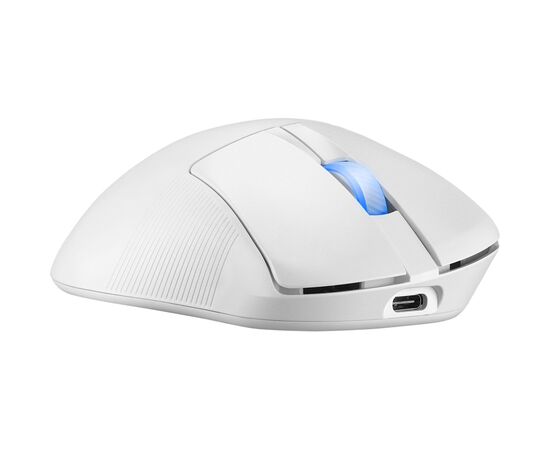 Мишка ASUS ROG Keris II WL ACE Wireless/Bluetooth/USB White (90MP03N0-BMUA10), зображення 3 Мишка ASUS ROG Keris II WL ACE Wireless/Bluetooth/USB White (90MP03N0-BMUA10), зображення 3