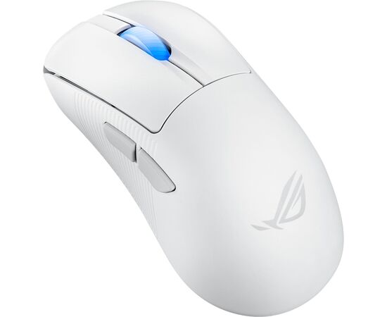 Мишка ASUS ROG Keris II WL ACE Wireless/Bluetooth/USB White (90MP03N0-BMUA10), зображення 4 Мишка ASUS ROG Keris II WL ACE Wireless/Bluetooth/USB White (90MP03N0-BMUA10), зображення 4