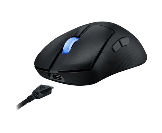 Мишка ASUS ROG Keris II WL ACE Wireless/Bluetooth/USB Black (90MP03N0-BMUA00), зображення 6 Мишка ASUS ROG Keris II WL ACE Wireless/Bluetooth/USB Black (90MP03N0-BMUA00), зображення 6
