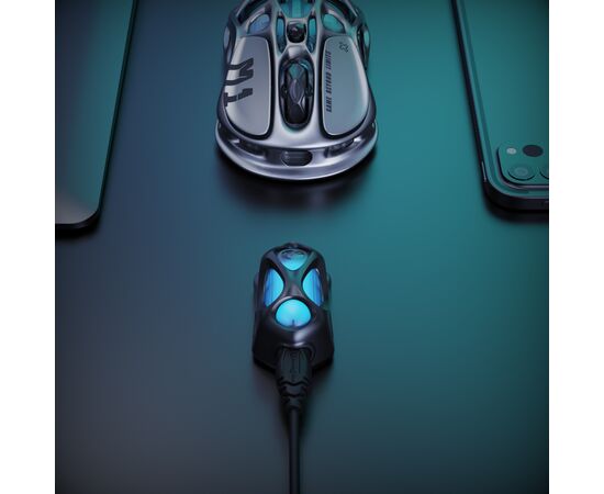 Мышка GravaStar Mercury M1 Pro magnesium alloy body BT/WL/USB-A RGB Gunmetal Gray (GRAVASTARM1PRO_GRY), изображение 2 Мышка GravaStar Mercury M1 Pro magnesium alloy body BT/WL/USB-A RGB Gunmetal Gray (GRAVASTARM1PRO_GRY), изображение 2