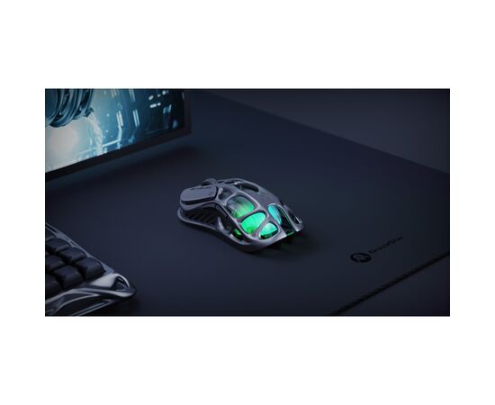 Мышка GravaStar Mercury M1 Pro magnesium alloy body BT/WL/USB-A RGB Gunmetal Gray (GRAVASTARM1PRO_GRY), изображение 4 Мышка GravaStar Mercury M1 Pro magnesium alloy body BT/WL/USB-A RGB Gunmetal Gray (GRAVASTARM1PRO_GRY), изображение 4