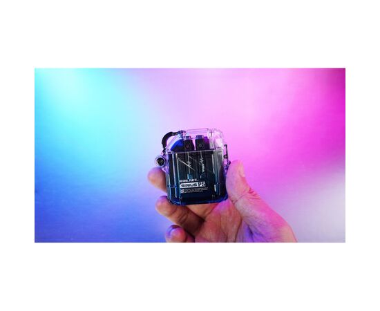 Наушники GravaStar Sirius P5 TWS BT 5.2 IPX4 Transparent Blue (GRAVASTARP5_XTAL_BLU_V2), изображение 9 Наушники GravaStar Sirius P5 TWS BT 5.2 IPX4 Transparent Blue (GRAVASTARP5_XTAL_BLU_V2), изображение 9