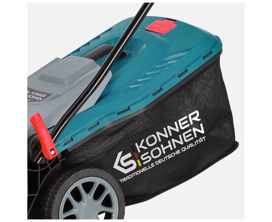 Газонокосарка Konner&Sohnen KS 38LM 1400Вт 38см 25-75мм 230 - 240В 40л 3250об/хв (KS38LM), зображення 10 Газонокосарка Konner&Sohnen KS 38LM 1400Вт 38см 25-75мм 230 - 240В 40л 3250об/хв (KS38LM), зображення 10