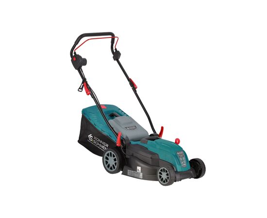 Газонокосарка Konner&Sohnen KS 38LM 1400Вт 38см 25-75мм 230 - 240В 40л 3250об/хв (KS38LM), зображення 6 Газонокосарка Konner&Sohnen KS 38LM 1400Вт 38см 25-75мм 230 - 240В 40л 3250об/хв (KS38LM), зображення 6