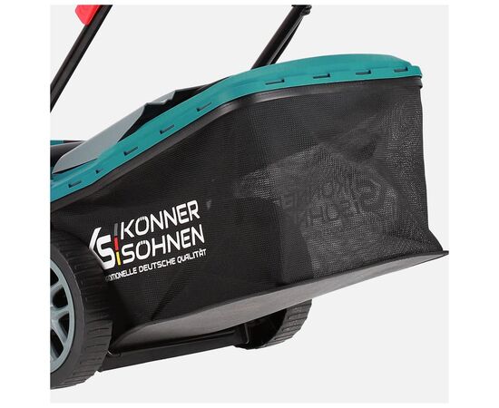 Газонокосарка Konner&Sohnen KS 42LM 1800Вт 42см 25-80мм 230 - 240В 40л 3250об/хв (KS42LM), зображення 12 Газонокосарка Konner&Sohnen KS 42LM 1800Вт 42см 25-80мм 230 - 240В 40л 3250об/хв (KS42LM), зображення 12