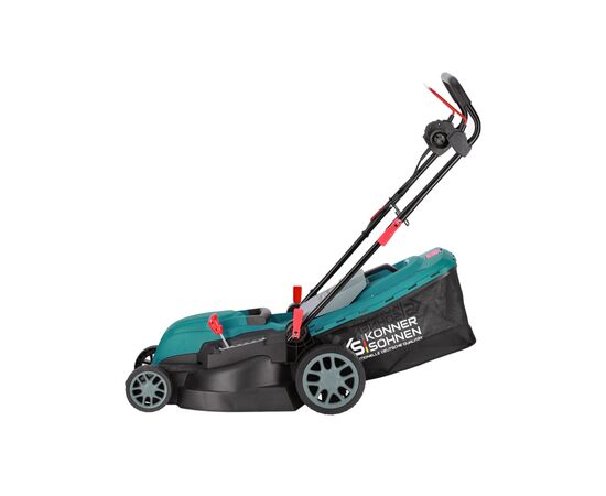 Газонокосарка Konner&Sohnen KS 42LM 1800Вт 42см 25-80мм 230 - 240В 40л 3250об/хв (KS42LM), зображення 2 Газонокосарка Konner&Sohnen KS 42LM 1800Вт 42см 25-80мм 230 - 240В 40л 3250об/хв (KS42LM), зображення 2