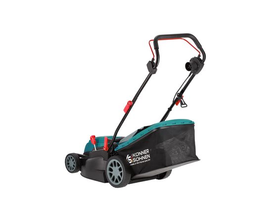 Газонокосарка Konner&Sohnen KS 42LM 1800Вт 42см 25-80мм 230 - 240В 40л 3250об/хв (KS42LM), зображення 3 Газонокосарка Konner&Sohnen KS 42LM 1800Вт 42см 25-80мм 230 - 240В 40л 3250об/хв (KS42LM), зображення 3