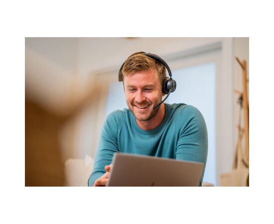 Наушники Poly Voyager 4310-M USB-A/Bluetooth з адаптером BT700 Black (77Y91AA), изображение 2 Наушники Poly Voyager 4310-M USB-A/Bluetooth з адаптером BT700 Black (77Y91AA), изображение 2