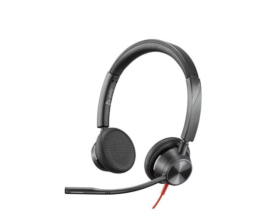 Наушники Poly Poly Blackwire 3325-M USB-A/USB-C Black (8X222AA), изображение 2 Наушники Poly Poly Blackwire 3325-M USB-A/USB-C Black (8X222AA), изображение 2