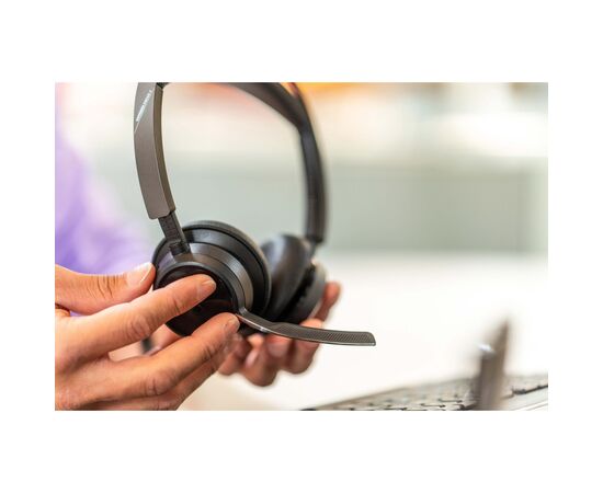 Наушники Poly Voyager Focus 2 USB-A Bluetooth Black (76U46AA), изображение 10