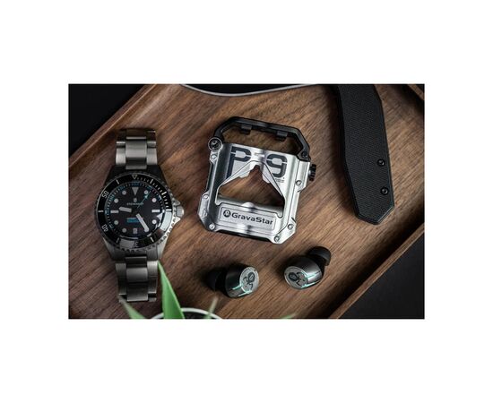 Наушники GravaStar Sirius Pro TWS BT 5.2 Battle-Worn Gray (GRAVASTARP9_WDG), изображение 2 Наушники GravaStar Sirius Pro TWS BT 5.2 Battle-Worn Gray (GRAVASTARP9_WDG), изображение 2