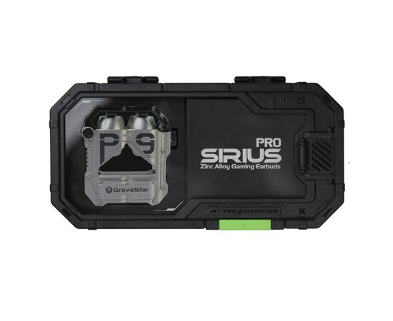 Наушники GravaStar Sirius Pro TWS BT 5.2 Battle-Worn Gray (GRAVASTARP9_WDG), изображение 8 Наушники GravaStar Sirius Pro TWS BT 5.2 Battle-Worn Gray (GRAVASTARP9_WDG), изображение 8