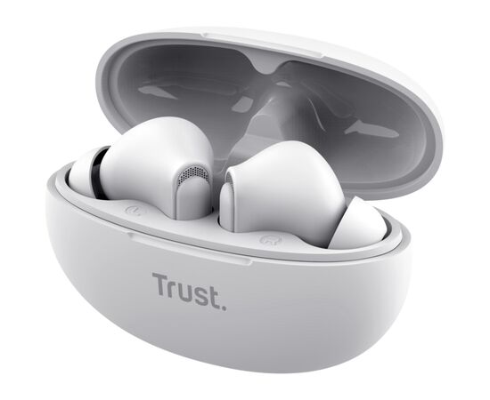 Навушники Trust Yavi Earbuds White (25172), зображення 4 Навушники Trust Yavi Earbuds White (25172), зображення 4
