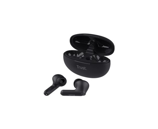 Наушники Trust Yavi Earbuds Black (25296), изображение 2 Наушники Trust Yavi Earbuds Black (25296), изображение 2