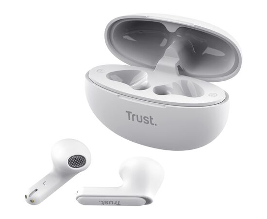 Навушники Trust Yavi Earphones White (25173), зображення 3 Навушники Trust Yavi Earphones White (25173), зображення 3