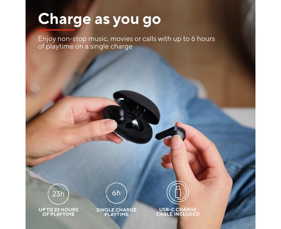 Навушники Trust Yavi Earphones Black (25298), зображення 10 Навушники Trust Yavi Earphones Black (25298), зображення 10