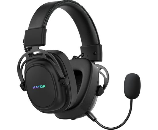 Наушники Hator Hypergang 2 Wireless Tri-Mode Black (HTA-950)