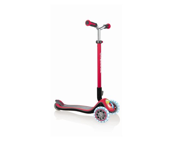 Самокат Globber Elite Prime Красный с подсветкой (444-802)