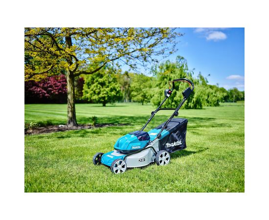Газонокосилка Makita DLM460Z (без АКБ и ЗУ) (DLM460Z), изображение 8 Газонокосилка Makita DLM460Z (без АКБ и ЗУ) (DLM460Z), изображение 8