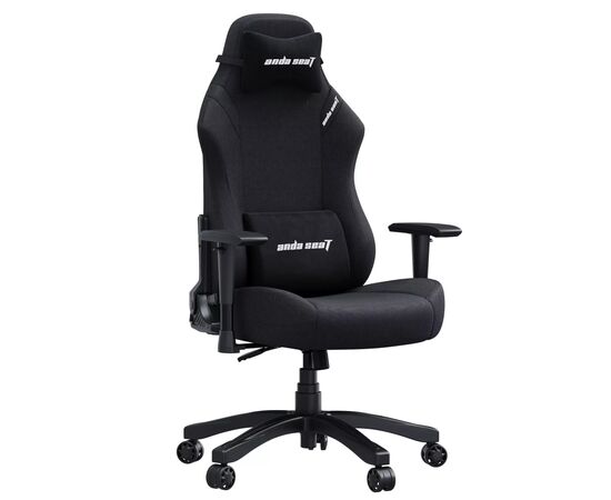Кресло игровое Anda Seat Luna Fabric Size L Black (AD18-44-B-F), изображение 2 Кресло игровое Anda Seat Luna Fabric Size L Black (AD18-44-B-F), изображение 2