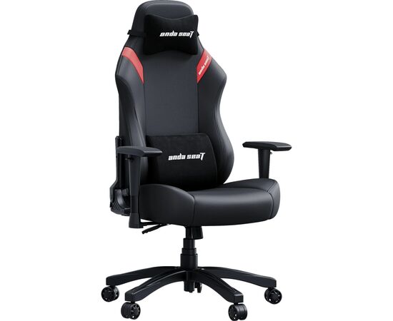 Кресло игровое Anda Seat Luna Size L Black/Red (AD18-44-BR-PV), изображение 2 Кресло игровое Anda Seat Luna Size L Black/Red (AD18-44-BR-PV), изображение 2