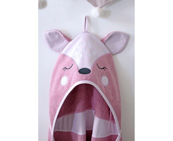 Пелюшки для малюків Верес Пелюшка для купання Baby Veres "Bambi lilak" 80*120 (190.51), зображення 4 Пелюшки для малюків Верес Пелюшка для купання Baby Veres "Bambi lilak" 80*120 (190.51), зображення 4