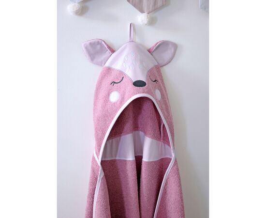 Пелюшки для малюків Верес Пелюшка для купання Baby Veres "Bambi lilak" 80*120 (190.51), зображення 5 Пелюшки для малюків Верес Пелюшка для купання Baby Veres "Bambi lilak" 80*120 (190.51), зображення 5