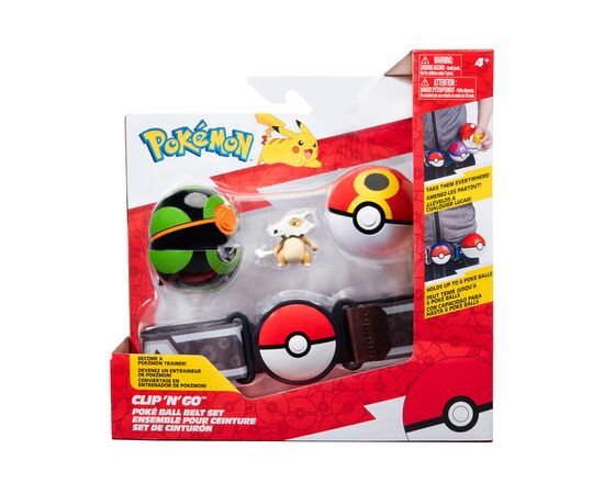 Игровой набор Pokemon W15 - Пояс с покеболами Кубон (PKW3644)