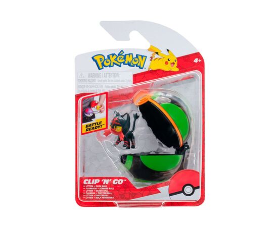 Игровой набор Pokemon W16 - Литтен в покеболе (PKW3147)