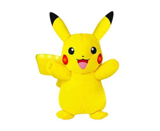 Интерактивная игрушка Pokemon мягкая – Пикачу 25 см (PKW4185), изображение 2 Интерактивная игрушка Pokemon мягкая – Пикачу 25 см (PKW4185), изображение 2