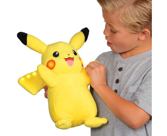 Интерактивная игрушка Pokemon мягкая – Пикачу 25 см (PKW4185), изображение 5 Интерактивная игрушка Pokemon мягкая – Пикачу 25 см (PKW4185), изображение 5