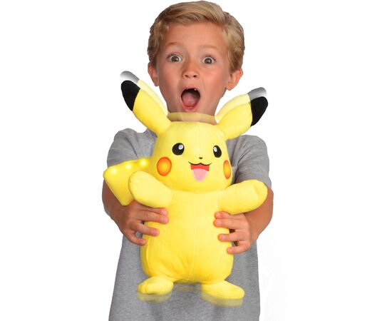 Интерактивная игрушка Pokemon мягкая – Пикачу 25 см (PKW4185), изображение 6 Интерактивная игрушка Pokemon мягкая – Пикачу 25 см (PKW4185), изображение 6