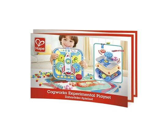 Игровой набор Hape Увлекательные шестерни (E1065), изображение 2 Игровой набор Hape Увлекательные шестерни (E1065), изображение 2