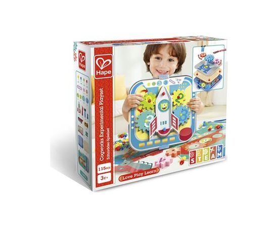 Ігровий набір Hape Захопливі шестерні (E1065)