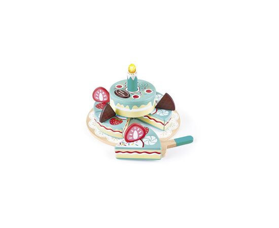 Ігровий набір Hape Інтерактивна іграшка торт на день народження (E3180), зображення 3