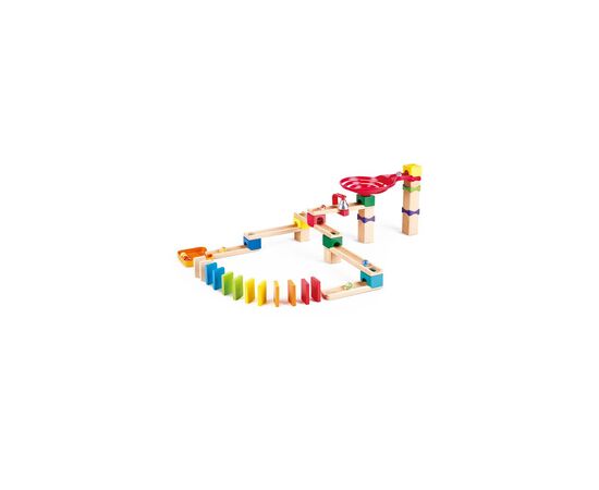 Конструктор Hape лабиринт Marble Run Множество дорожек 50 элементов (E1102), изображение 2 Конструктор Hape лабиринт Marble Run Множество дорожек 50 элементов (E1102), изображение 2