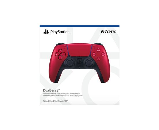 Геймпад Sony Playstation DualSense Bluetooth PS5 Cobalt Volcanic Red (1000040191), изображение 4 Геймпад Sony Playstation DualSense Bluetooth PS5 Cobalt Volcanic Red (1000040191), изображение 4