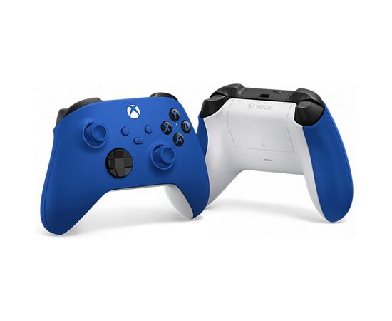 Геймпад Microsoft Wireless Shock Blue (QAU-00009), изображение 2 Геймпад Microsoft Wireless Shock Blue (QAU-00009), изображение 2
