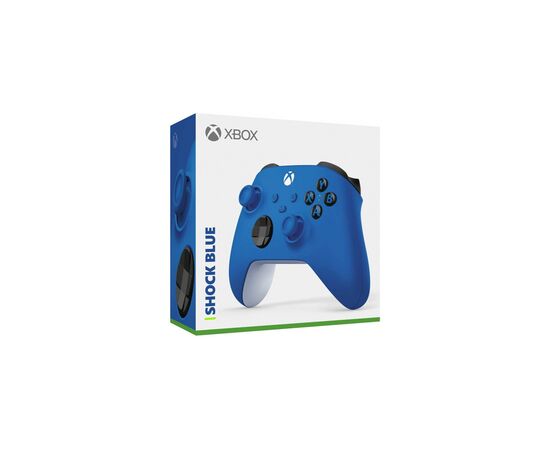 Геймпад Microsoft Wireless Shock Blue (QAU-00009), изображение 3 Геймпад Microsoft Wireless Shock Blue (QAU-00009), изображение 3