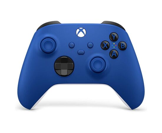 Геймпад Microsoft Wireless Shock Blue (QAU-00009)