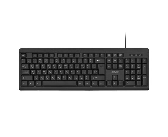 Комплект 2E MK401 USB UA Black (2E-MK401UB_UA), изображение 2 Комплект 2E MK401 USB UA Black (2E-MK401UB_UA), изображение 2