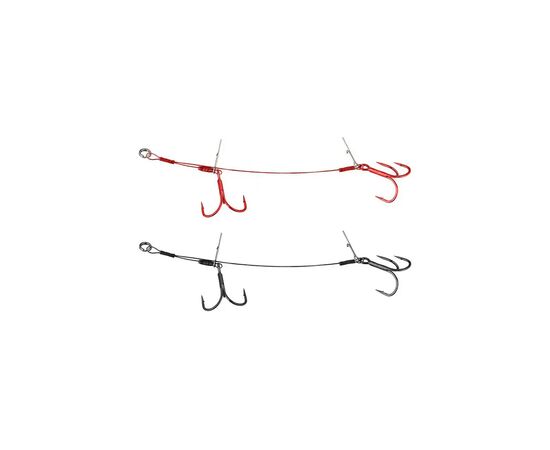 Оснастка Savage Gear Carbon49 Double Stinger 2/0 18cm 23kg (2 шт/уп.) (1854.03.02)
