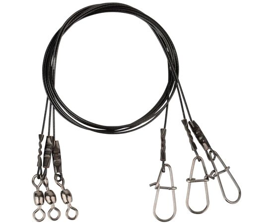 Повідець Savage Gear Black7 Trace 20cm 0.35mm 7kg (3 шт/уп.) (1854.12.89)