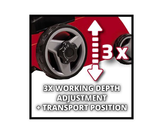 Газонокосилка Einhell cкарификатор GC-SC 36/31 Li (без АКБ и ЗУ) (3420660), изображение 4 Газонокосилка Einhell cкарификатор GC-SC 36/31 Li (без АКБ и ЗУ) (3420660), изображение 4