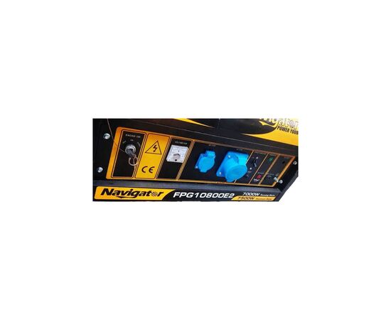 Генератор Navigator FIROCCI FPG10800E2 7,5kW (FPG10800 E2), изображение 3 Генератор Navigator FIROCCI FPG10800E2 7,5kW (FPG10800 E2), изображение 3