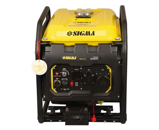 Генератор Sigma инверторный, 5.5/6.0kW, 15л, с выводом под АВР (5710771), изображение 6 Генератор Sigma инверторный, 5.5/6.0kW, 15л, с выводом под АВР (5710771), изображение 6
