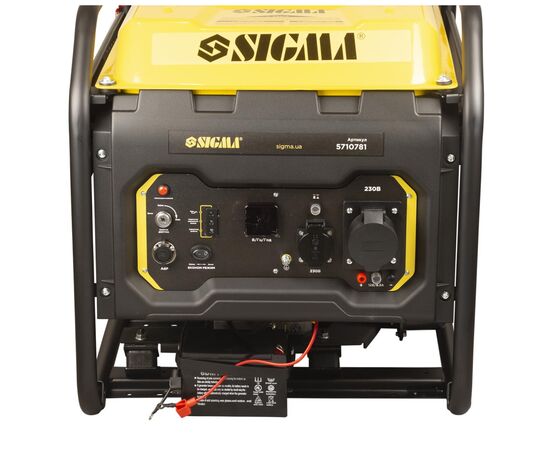 Генератор Sigma инверторный, 7.5/8.0kW, 25л, с выводом под АВР (5710781), изображение 10 Генератор Sigma инверторный, 7.5/8.0kW, 25л, с выводом под АВР (5710781), изображение 10