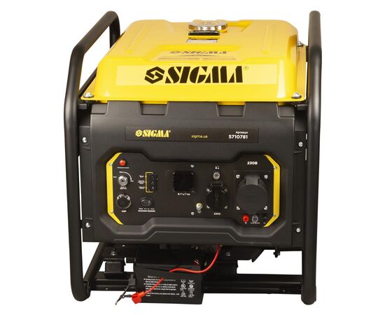 Генератор Sigma инверторный, 7.5/8.0kW, 25л, с выводом под АВР (5710781), изображение 9 Генератор Sigma инверторный, 7.5/8.0kW, 25л, с выводом под АВР (5710781), изображение 9