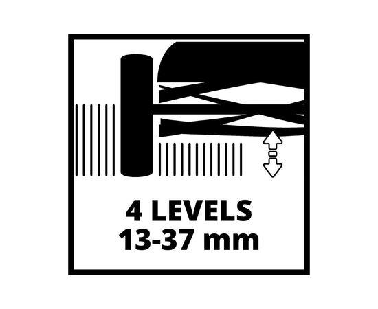 Газонокосилка Einhell GC-HM 300 механическая, 30см 13-37мм 16л 6.5кг (3414114), изображение 7 Газонокосилка Einhell GC-HM 300 механическая, 30см 13-37мм 16л 6.5кг (3414114), изображение 7